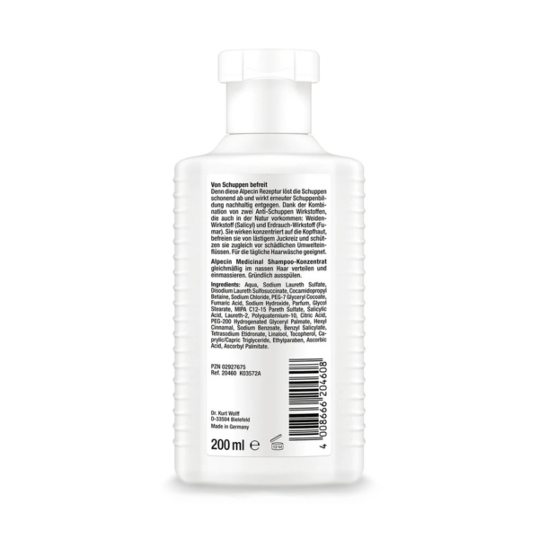 ALPECIN shampoo-concentrate 200 ml — изображение 2