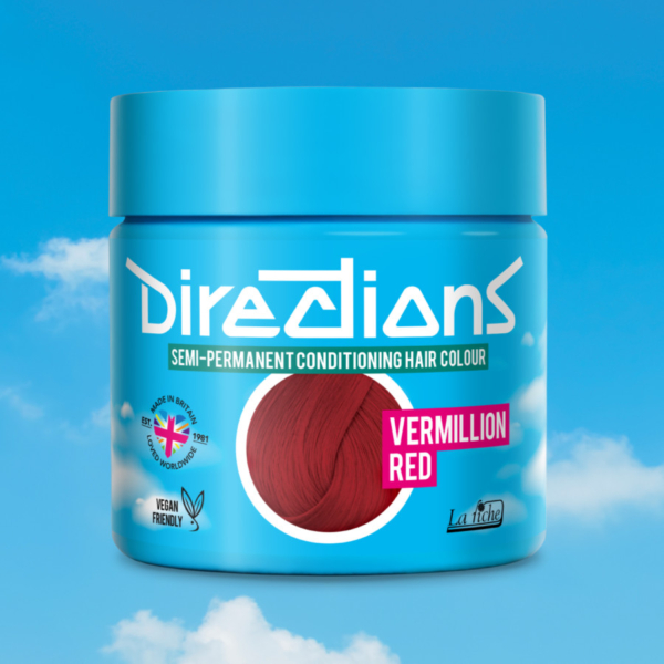 DIRECTIONS vermillion red 100 ml (4x) - Image 3