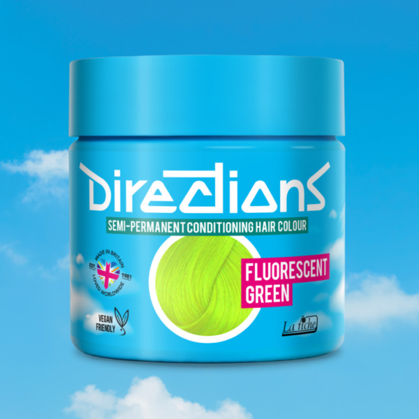 DIRECTIONS fluorescent green 100 ml (4x) - Image 3