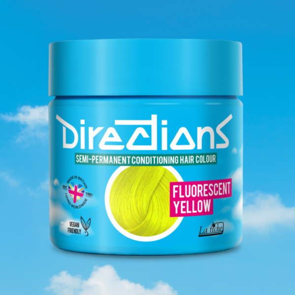 DIRECTIONS fluorescent yellow 100 ml (4x) - Image 3