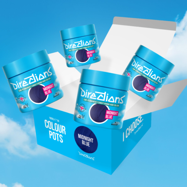 DIRECTIONS midnight blue 100 ml (4x)