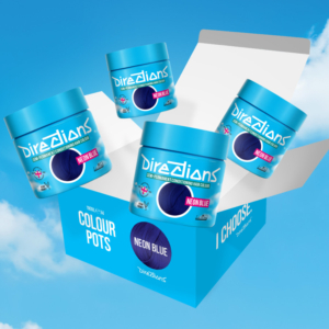 DIRECTIONS neon blue 100 ml (4x)